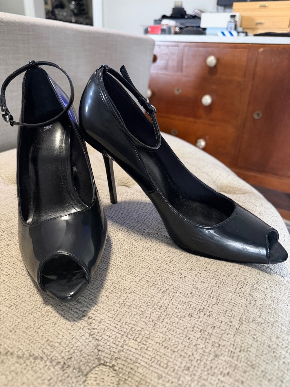 Zara Peep-toe Stiletto